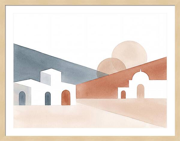 Greek Village Serenity