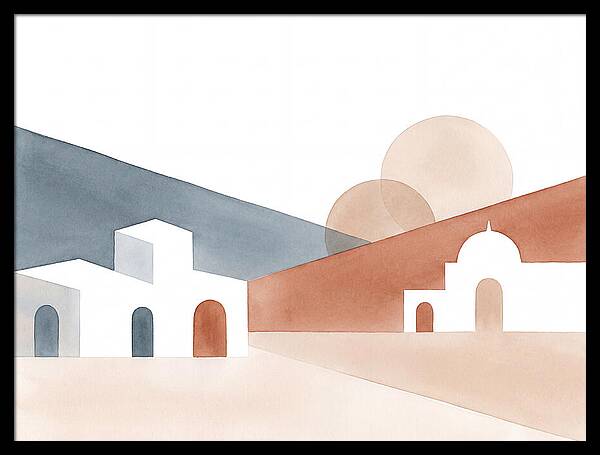 Greek Village Serenity