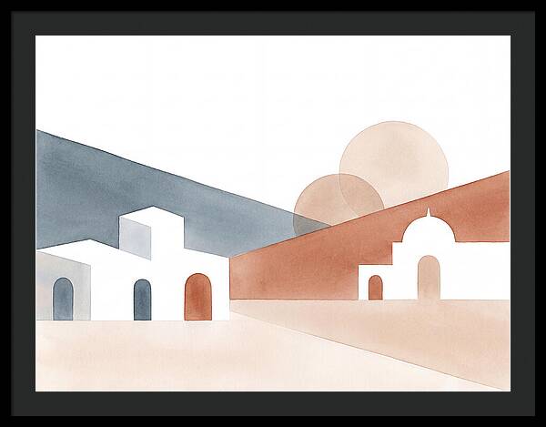 Greek Village Serenity