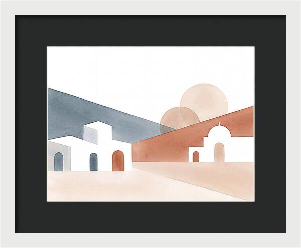 Greek Village Serenity
