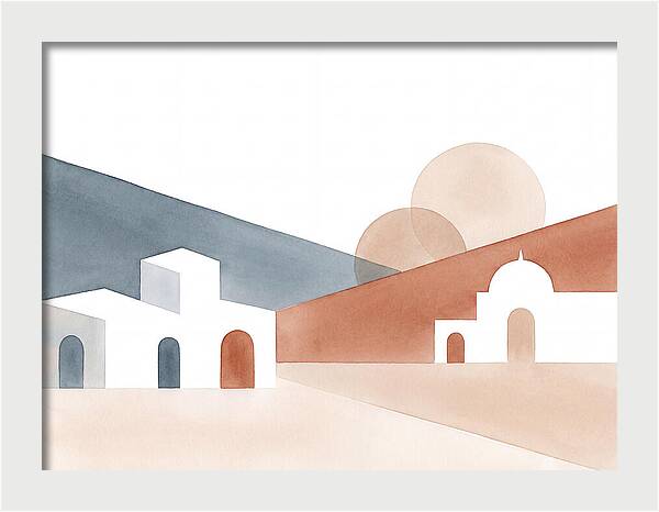 Greek Village Serenity