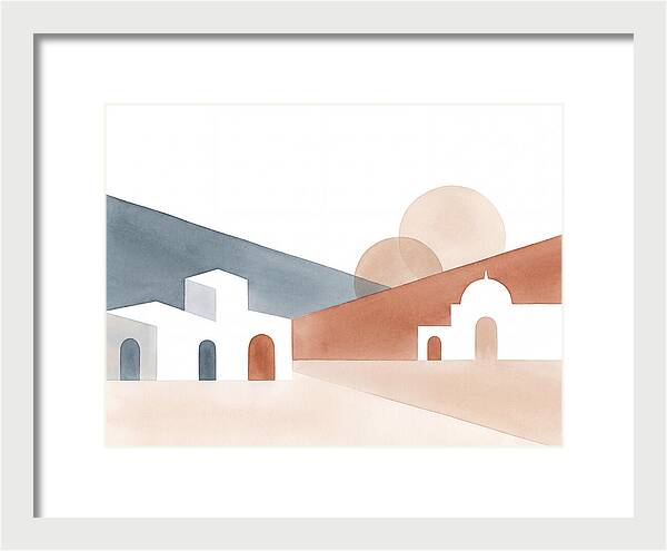 Greek Village Serenity
