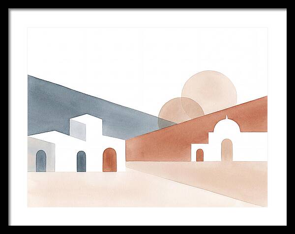 Greek Village Serenity
