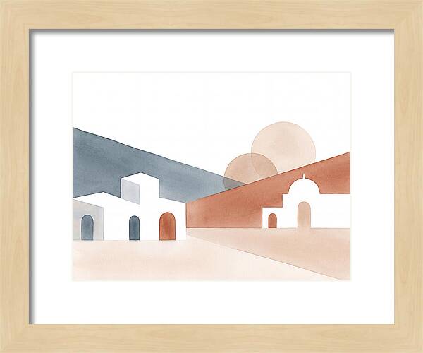 Greek Village Serenity