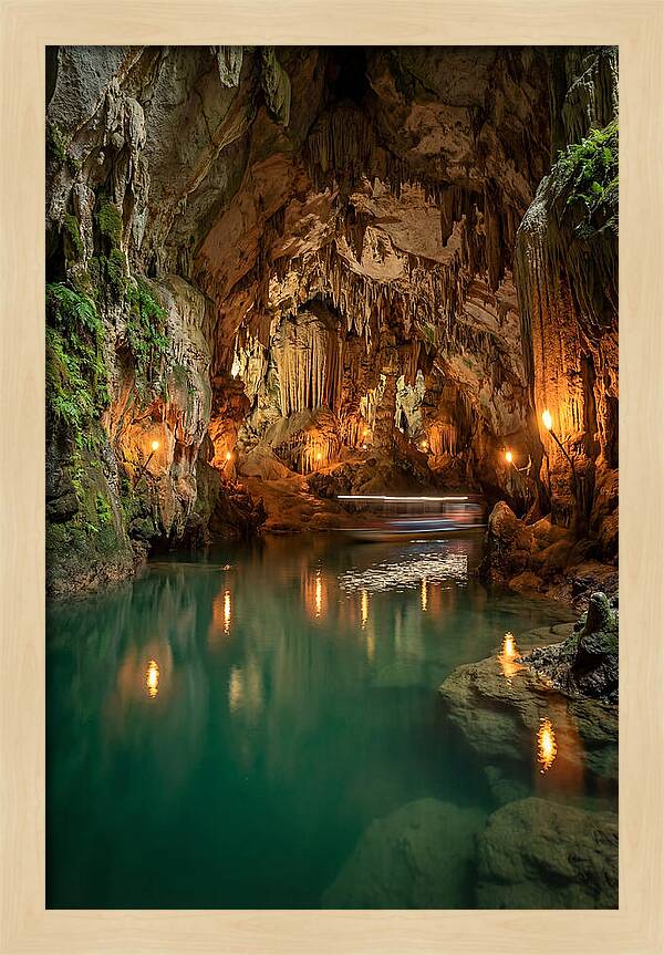 Green Grotto Caves Interior