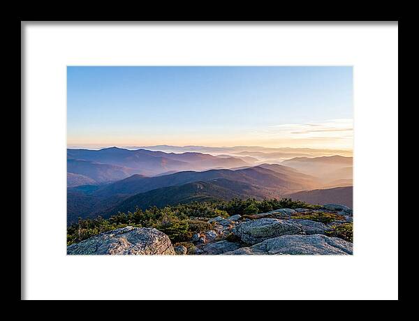 Green Mountains Sunrise Layers