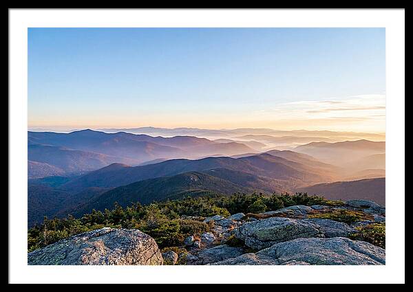 Green Mountains Sunrise Layers