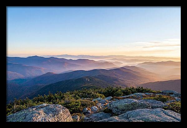 Green Mountains Sunrise Layers