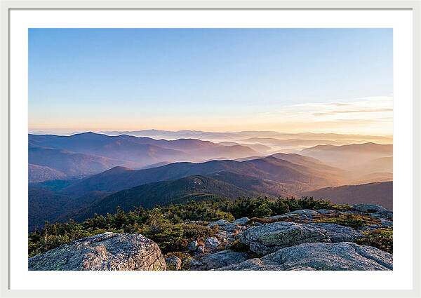 Green Mountains Sunrise Layers