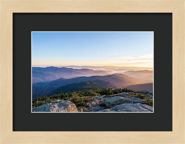 Green Mountains Sunrise Layers