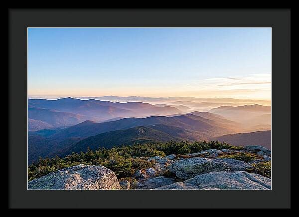 Green Mountains Sunrise Layers