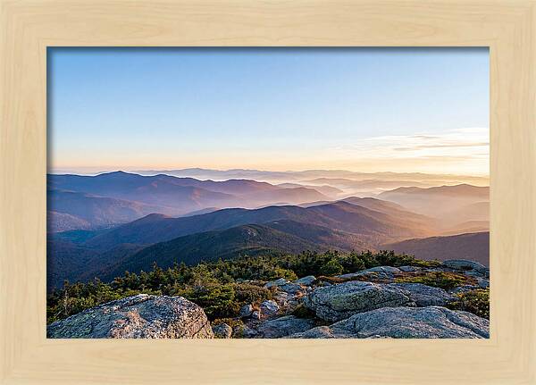 Green Mountains Sunrise Layers