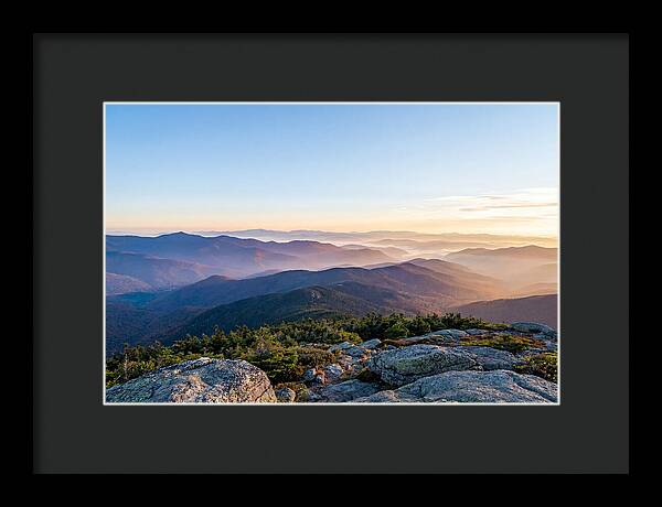 Green Mountains Sunrise Layers