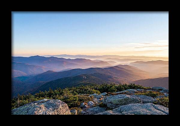 Green Mountains Sunrise Layers