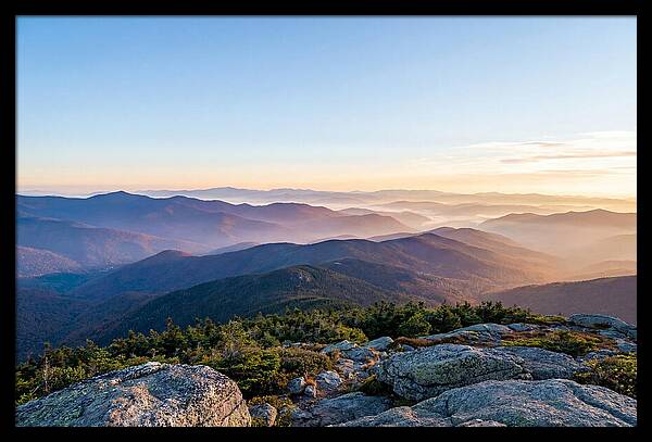 Green Mountains Sunrise Layers