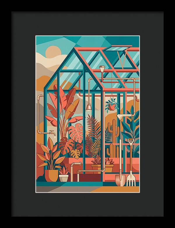 Greenhouse Oasis In Color