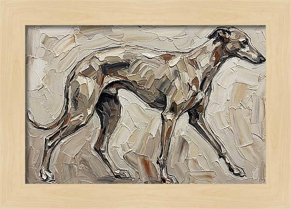 Greyhound In Motion