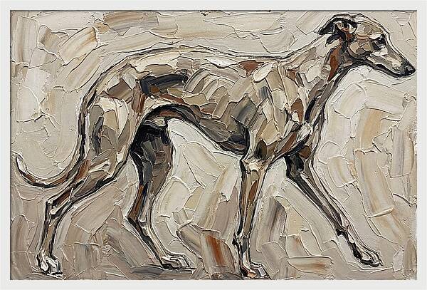 Greyhound In Motion