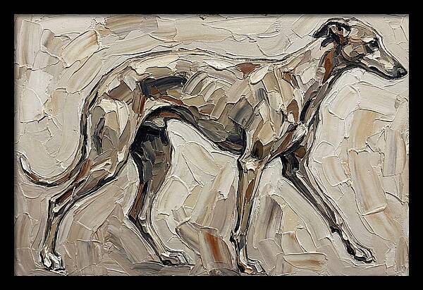 Greyhound In Motion