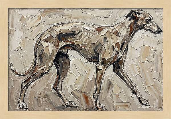 Greyhound In Motion