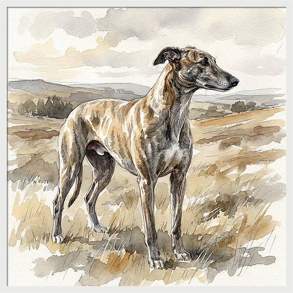 Greyhound In Nature