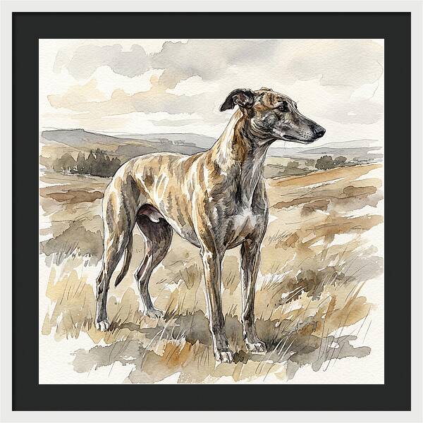 Greyhound In Nature