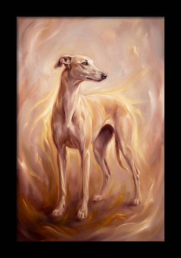 Greyhound Portrait