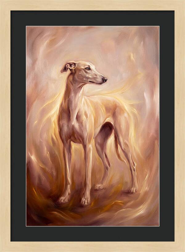 Greyhound Portrait