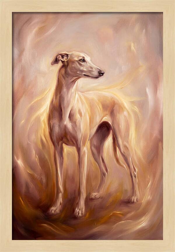 Greyhound Portrait