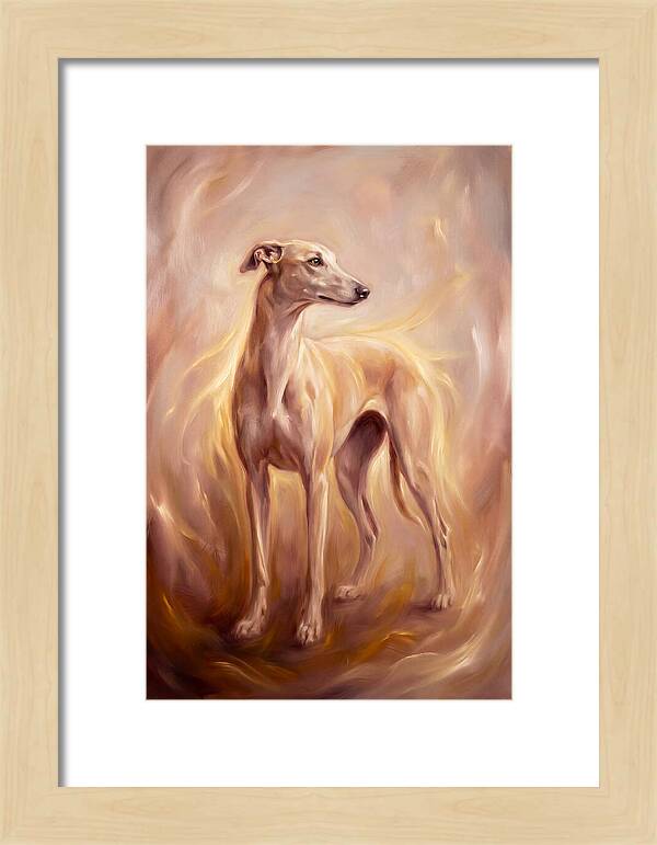 Greyhound Portrait