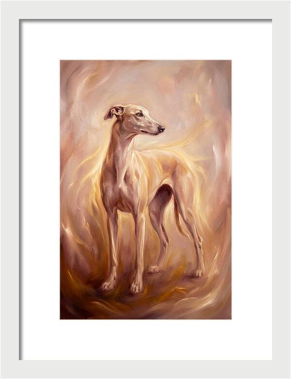 Greyhound Portrait