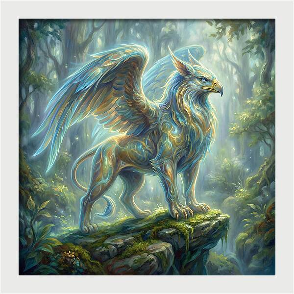 Griffin In Enchanted Forest