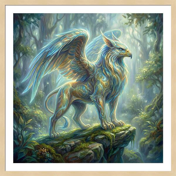Griffin In Enchanted Forest
