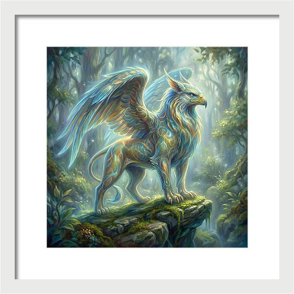 Griffin In Enchanted Forest
