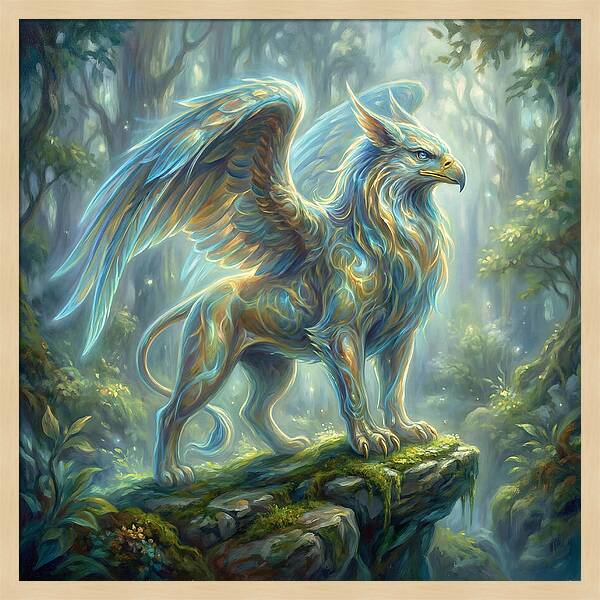 Griffin In Enchanted Forest