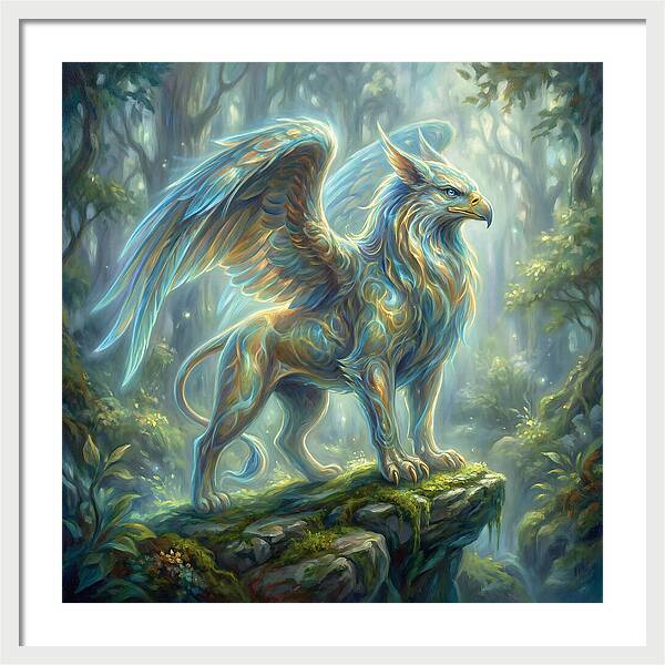 Griffin In Enchanted Forest