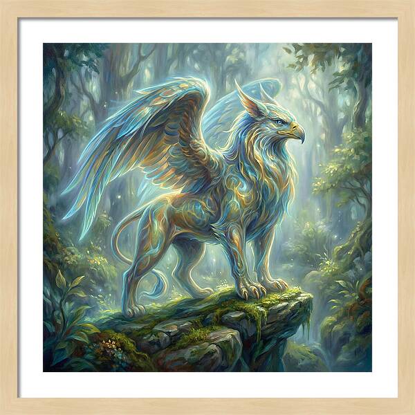 Griffin In Enchanted Forest