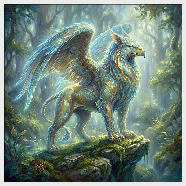 Griffin In Enchanted Forest