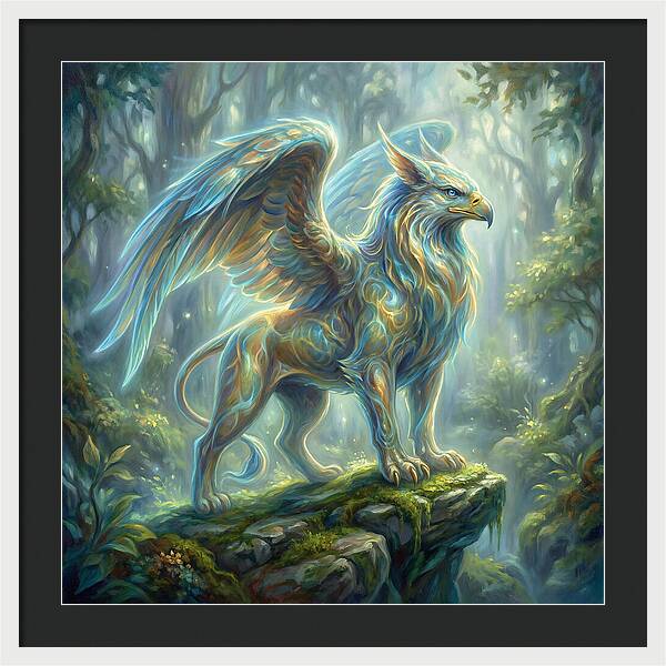 Griffin In Enchanted Forest