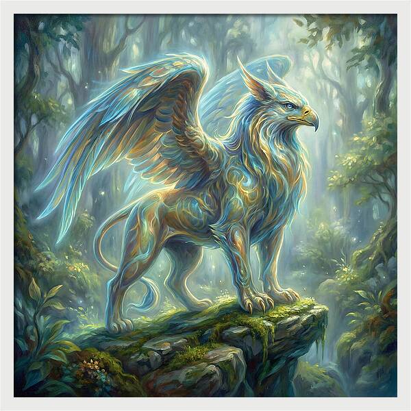 Griffin In Enchanted Forest
