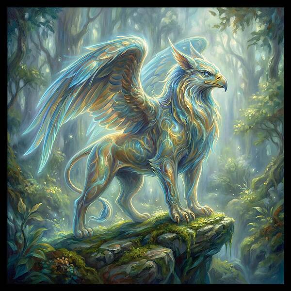 Griffin In Enchanted Forest