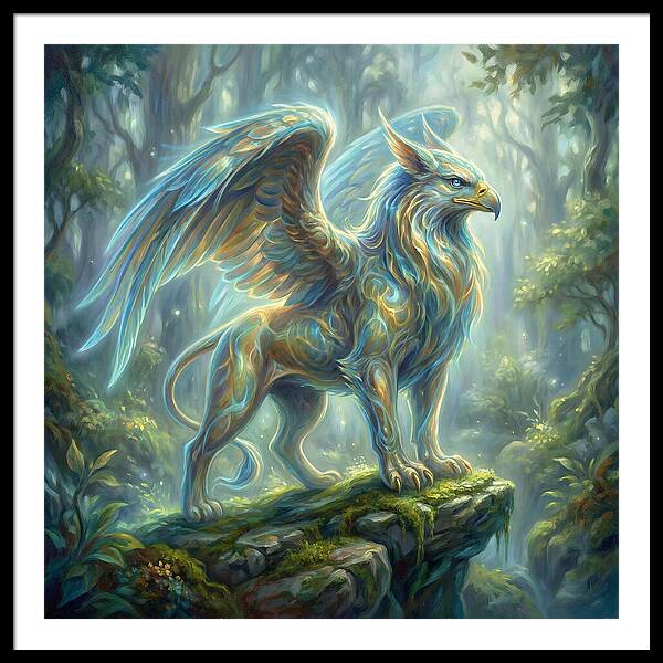 Griffin In Enchanted Forest