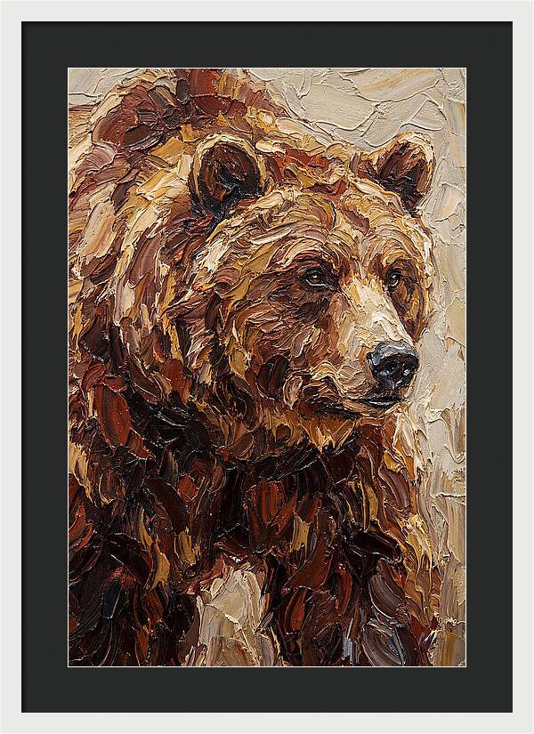 Grizzly Bear Portrait