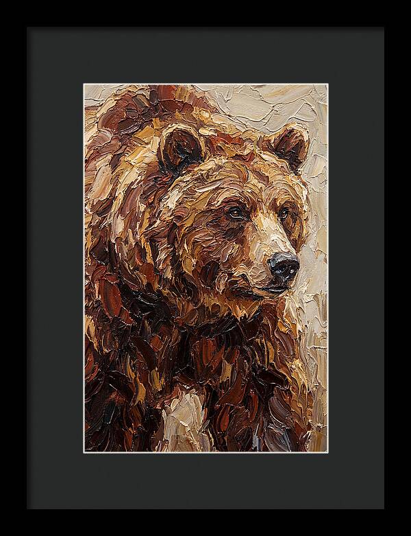 Grizzly Bear Portrait