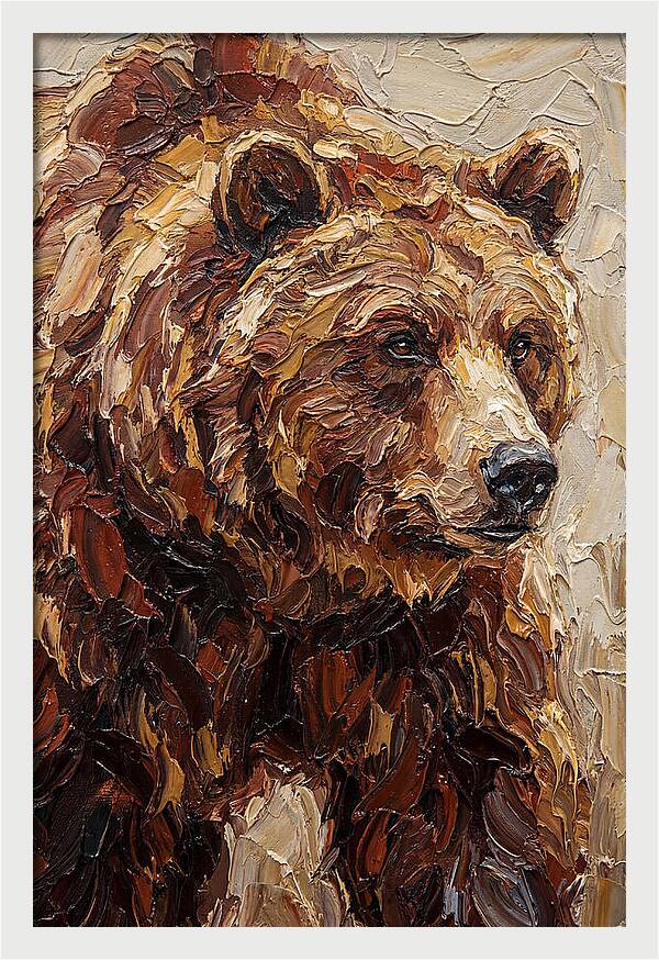 Grizzly Bear Portrait