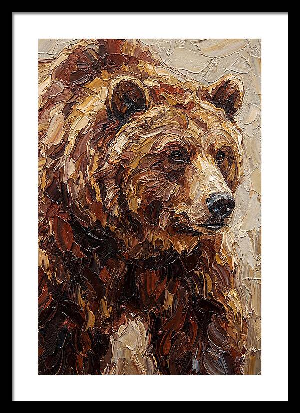 Grizzly Bear Portrait