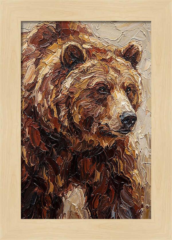 Grizzly Bear Portrait