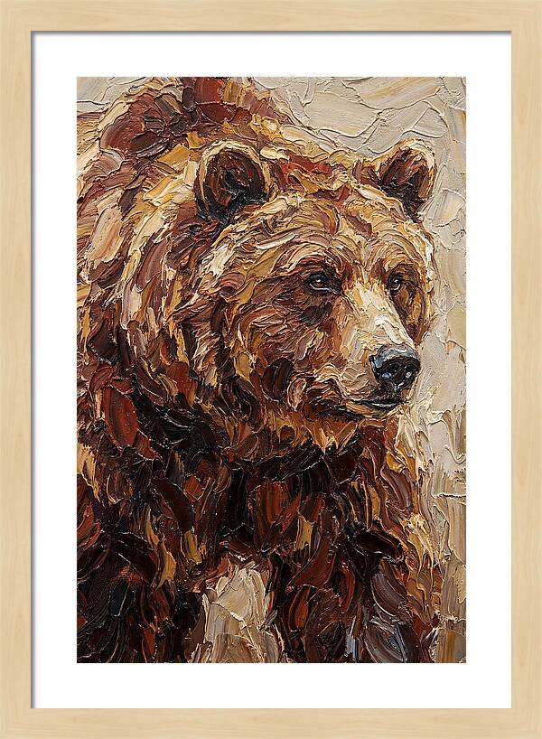 Grizzly Bear Portrait