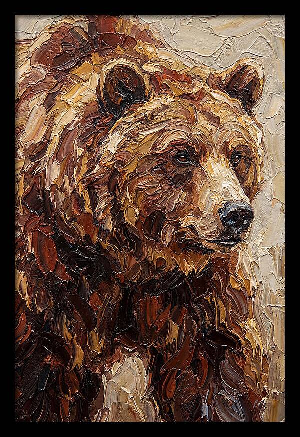 Grizzly Bear Portrait