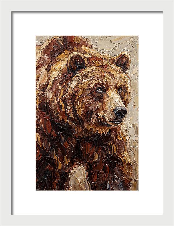 Grizzly Bear Portrait
